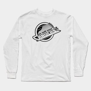 Retro Vancouver Canucks Long Sleeve T-Shirt